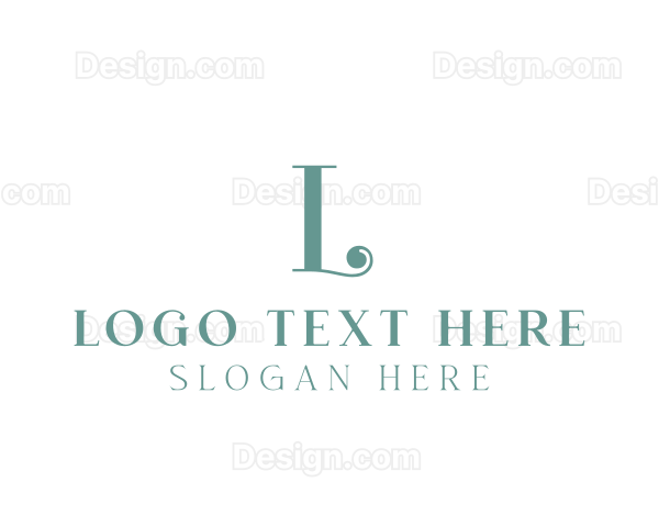 Startup Company Business Letter L Logo