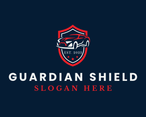 Auto Vehicle Shield logo design