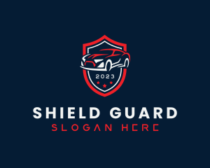 Auto Vehicle Shield logo design