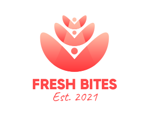 Fresh Petals Fragrance logo design