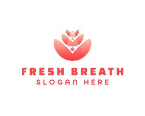 Fresh Petals Fragrance logo design