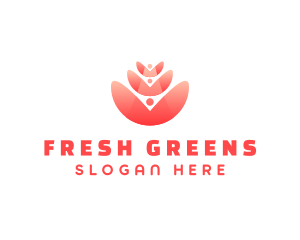 Fresh Petals Fragrance logo design