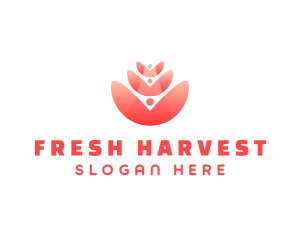 Fresh Petals Fragrance logo design