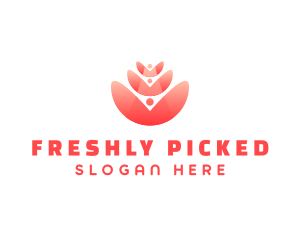 Fresh Petals Fragrance logo design