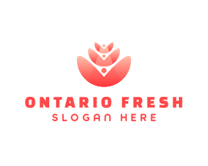 Fresh Petals Fragrance logo design