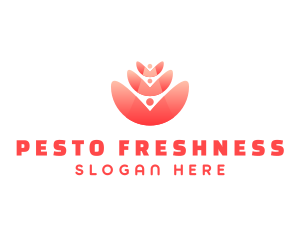 Fresh Petals Fragrance logo design