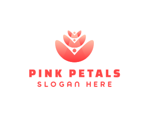 Fresh Petals Fragrance logo design