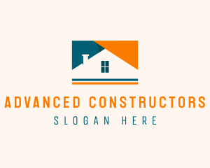 House Property Roof logo design