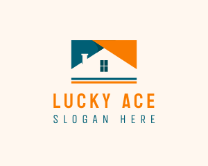 House Property Roof logo design