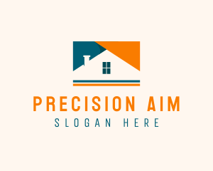 House Property Roof logo design