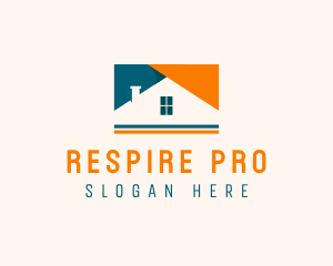 House Property Roof logo design