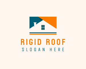 House Property Roof logo design