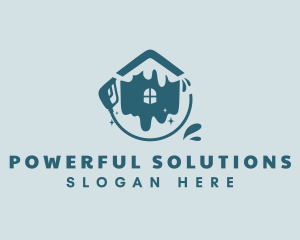 Clean House Pressure Washer logo design