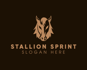 Wild Horse Stallion logo design