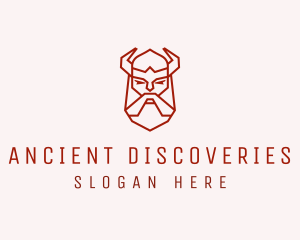 Medieval Ancient Warrior logo design