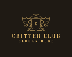 Upscale Royal Griffin logo design