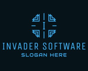 Tech Security Software logo design