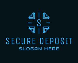 Tech Security Software logo design