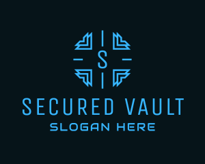 Tech Security Software logo design