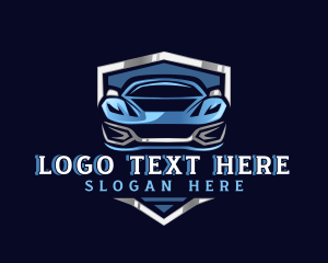 Sports Car Garage Detailing logo design