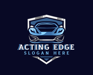 Sports Car Garage Detailing logo design