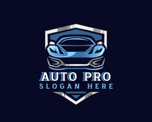 Sports Car Garage Detailing logo design