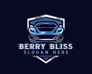 Sports Car Garage Detailing logo design