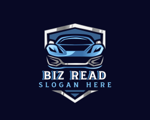 Sports Car Garage Detailing logo design