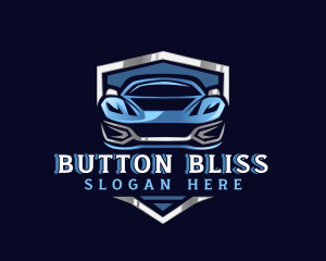 Sports Car Garage Detailing logo design