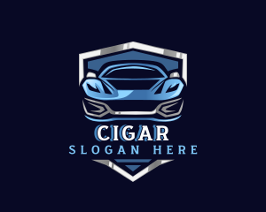 Sports Car Garage Detailing logo design