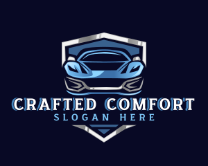 Sports Car Garage Detailing logo design