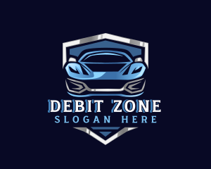 Sports Car Garage Detailing logo design