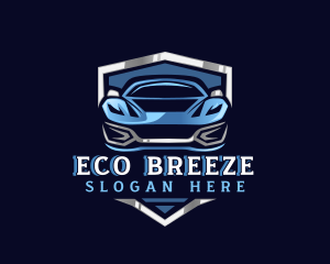 Sports Car Garage Detailing logo design