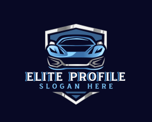 Sports Car Garage Detailing logo design