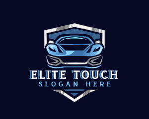 Sports Car Garage Detailing logo design