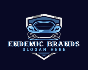 Sports Car Garage Detailing logo design