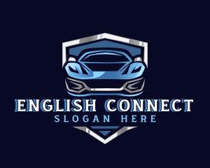 Sports Car Garage Detailing logo design