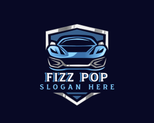 Sports Car Garage Detailing logo design