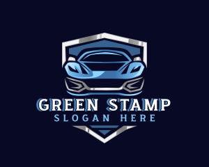 Sports Car Garage Detailing logo design