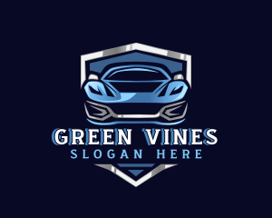 Sports Car Garage Detailing logo design