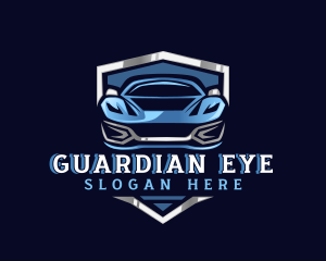 Sports Car Garage Detailing logo design