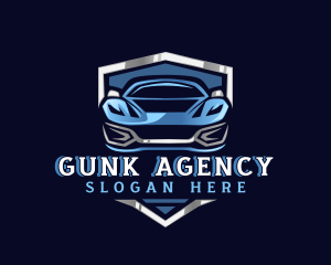 Sports Car Garage Detailing logo design