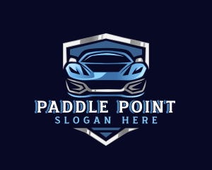 Sports Car Garage Detailing logo design