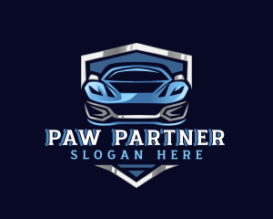 Sports Car Garage Detailing logo design