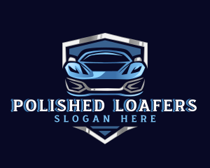 Sports Car Garage Detailing logo design