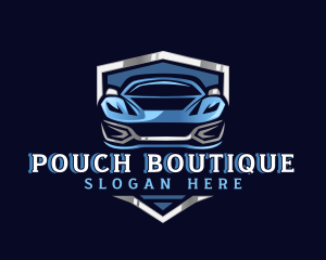 Sports Car Garage Detailing logo design