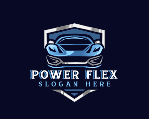 Sports Car Garage Detailing logo design