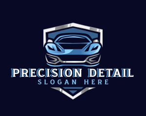 Sports Car Garage Detailing logo design