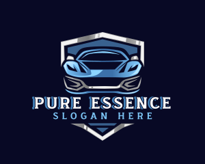 Sports Car Garage Detailing logo design