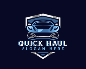 Sports Car Garage Detailing logo design